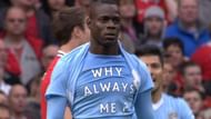 Balotelli's celebration is an iconic Premier League moment
